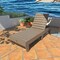 Highwood Usa Commercial Grade Chaise Lounge Outdoor Furniture for Pool, Patio CM-LNGSQ61-WBR - alternate 2